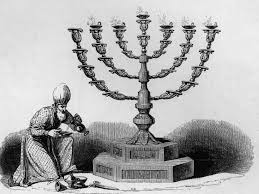 An altar in the centre, flanked on either side by a great lampstand, and a table on which were. Golden Lampstand Of The Tabernacle Symbolism