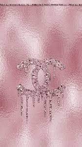 Tee S Iscreens Chanel Rose Gold Pink Homecreen Lock Gold Wallpaper Background Pink Wallpaper Iphone Pink And Gold Wallpaper