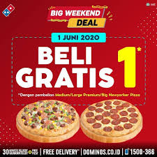 Maybe you would like to learn more about one of these? Promo Domino S Pizza Terbaru Edisi Buy 1 Get 1 Free Hari Ini