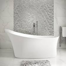 Find professional 3d bathroom models for any 3d design projects like virtual reality (vr), 3d architecture visualization or animation… 3d models bathroom furniture 69 free download by anna nguyen. Image Result For Tiles Behind A Freestanding Bath Slipper Bath Elegant Bathroom Free Standing Bath