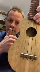 It’s ukulele number two!, Once I’ve got this mastered I’m hoping to make  ukes for those who’d like one