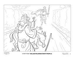 Balaam's donkey talks coloring sheet from balaam and his donkey coloring page. Balaam Donkey Coloring Page
