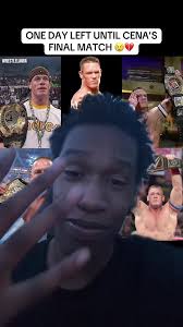 One Day Left Until Cena’s Final Match 😢💔 || #certified_buckss #johncena  #fyp #wrestling #wwe