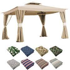Patio gazebo hardtop gazebo with mosquito netting 10x12 ft outdoor gazebo canopy. Bjs 2010 Living Home Elworth 10 X 12 Replacement Canopy 681165 Garden Winds