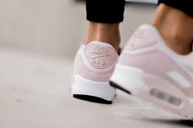 Nike Women S Air Max 90 Barely Rose White Black Cz6221 600