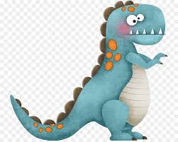  Dinosaurus Kartun Hijau Gambar Png
