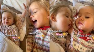 This little girl will melt your heart by just waking up!