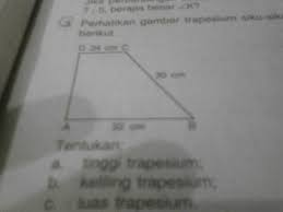 Pengertian trapesium, rumus luas trapesium, dan pembahasan soal luas trapesium. Rumus Trapesium Siku Siku Matematika Dasar