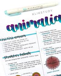 Rifky Di Instagram Memang Aku Bener Bener Tidak Ada Bakat Untuk Mbuat Caption Anyway Itu Catetan Biologi Ku Tentang Animalia Belajar Biologi Buku Tulis
