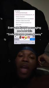 R.I.P to the actual person that passed Emily Morgan but this Morgan is  alive and well thanks. ❤️‼️ #emilemorgan #fyp