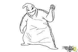 Disney oogie boogie coloring pages. How To Draw Oogie Boogie Disney Villain Drawingnow