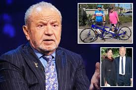 Lord Sugar reveals how he dodged death when 'widow-maker' killer heart  condition was spotted just hours after 25-mile bike ride with wife