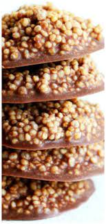Chocolate Quinoa Crisps The Toasted Pine Nut Recipe Food Healthy Baking Healthy Chocolate