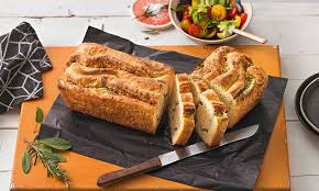 Mediterranes Krauter Falt Brot Rezept Rezepte Lebensmittel Essen Essen
