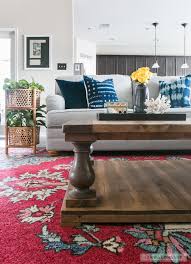 However as japan is sitting on the ground with legs crossed, a espresso desk that ought to be used with couch. Diy Restoration Hardware Inspired Coffee Table