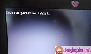 Khắc Phục Lỗi Invalid Partition Table Tren Windows 10 Như Thế Nao Windows 10