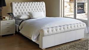 Harvey norman white bedroom suites. Florence Queen Bed White Leather Bed Bed Bedroom Furniture