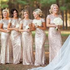Gold Sequin Short Sleeve Mermaid Long Bridesmaid Dresses Bd001 Cap Sleeve Bridesmaid Dress Gold Sequin Bridesmaid Dress Short Sleeve Bridesmaid Dress