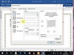 Appliquer La Bordure De Page Word 2016 Youtube