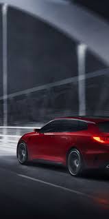 Rear View On Road Kia Sportspace Concept 1080x2160 Wallpaper Rear View Kia Samsung Galaxy Mini