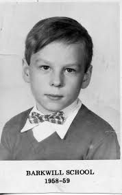 Lark School 4th grade class in 1956-1957. Those pictured are identified