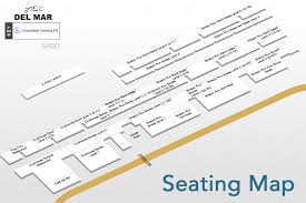 Del Mar Interactive Seating Chart