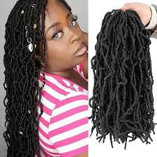 3 Packs Faux Locs Crochet Hair for Black Women, 20 Inch New Goddess Locs  Crochet Hair with Curly Ends, Ombre Brown Faux Locs Braids Synthetic Hair  Extensions (20Inch, 3 Packs, T30#) :