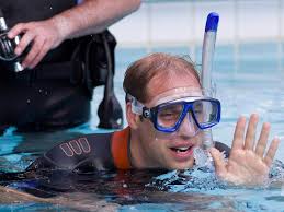 Prince William Takes The Plunge