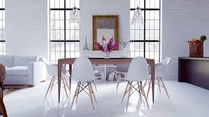 Available in a variety of shapes and sizes, white dining room sets work well in every home. Types Of White Dining Room Concept Design Combine With Wooden Accents Roohome
