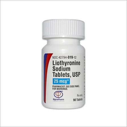 Liothyronine Sodium Tablets 25 Mcg Generic Drugs at 10.00 USD at Best Price in Surat | Aki Pharma