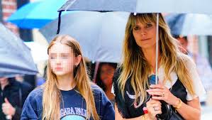 Heidi klum is a german model,actress,fashion designer. Heidi Klum S Daughters Leni Lou Are So Tall In Dancing Video Hollywood Life