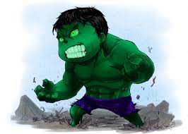 Hulk Smash Hulk Smash Cartoon Drawings Chibi