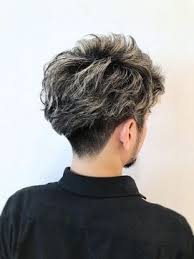 ミレス 石田 海 ウィービングハイライト メンズヘアカット ツイストパーマ メンズ 髪型 メンズ ツーブロック