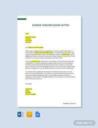 Free 12 Sample Cover Letter For Teacher In Ms Word Pdf Google Docs Pages