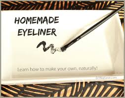 Despite the fact that it is not a secret that eyeliner is definitely the hardest makeup part to pull off, our. Learn How To Make Eyeliner Naturally At Home