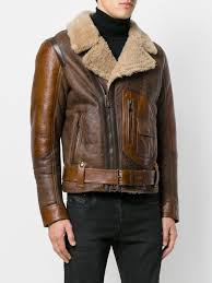 Belstaff Shearling Biker Jacket Leather Jacket Affordable Leather Jacket Leather Jacket Men
