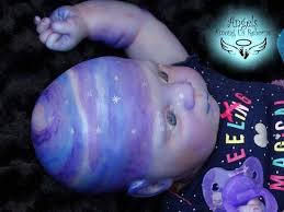 Ooak Galaxy Angels Among Us Reborns Infant Adoption Unique Baby Reborn Baby Dolls