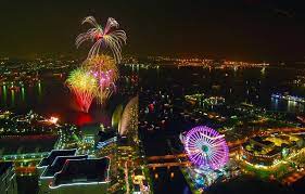 【happy birthday for port of yokohama ️】 今日6月2日は #横浜開港記念日! 2012æ¨ªæµœé–‹æ¸¯ç¥­ã®èŠ±ç« åˆå¿ƒè€…ã®å†™çœŸ