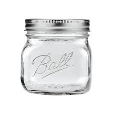 These clear glass canning jars are available in a wide and regular mouth. Ball 4ct 16oz Collection Elite Glass Mason Jar With Lid And Band Wide Mouth Target