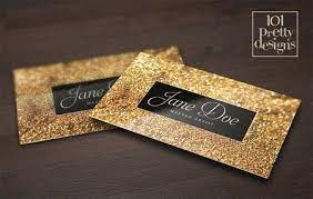 Glitter spot uv silk laminated business cards at 4over4.com. 20 Creative And Unique Golden Business Cards Designs For Inspiration Bran Makeup Artist Business Cards Design Glitter Business Cards Makeup Business Cards