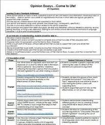 Free Stem Unit Plan For Writing Opinion Or Persuasive Essays 5th 6th 7th Or 8th Grade All Graphic Organizer Opinion Essay Essay Writing Persuasive Essays