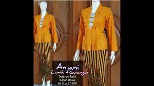 Size m lingkar badan 94cm panjang baju 68cm. Model Kebaya Lurik Model Kebaya Terbaru 2019