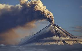 Hd Wallpaper Volcano Eruption Smoke Snow Mountain Nature Mt Fuji Japan Wallpaper Flare