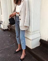 How To Wear A Blazer With Jeans And Heels Blazing Hot Fashion Blazer Outfits Clothes