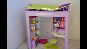 Absolom roche upholstered bedroom set. American Girl Mckenna S Loft Bed Diy Youtube