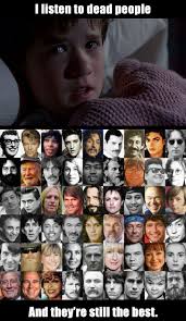 Some of the people I hear when I am alone