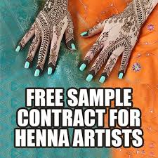 Lawsonia inermis, the henna plant, is native to north african countries. Free Sample Henna Contract Template Download Henna Contract Template Henna Artist