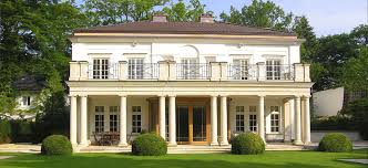 Innen bietet das eigenheim eine einladende atmosphäre mit großzügigkeit und luxus. Villen Luxus Hauser Im Neo Klassik Stil Von Architekt Heinrich Stoeter