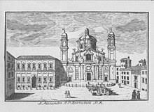 La chiesa di sant'alessandro in zebedia è una chiesa parrocchiale di milano situata nell'omonima piazza cittadina. Chiesa Di Sant Alessandro In Zebedia Wikipedia