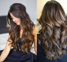 This is a classic example of a hairstyle that can combine brown and blonde hair into one. Hair Color For Dark Brown Hair Highlights Novocom Top